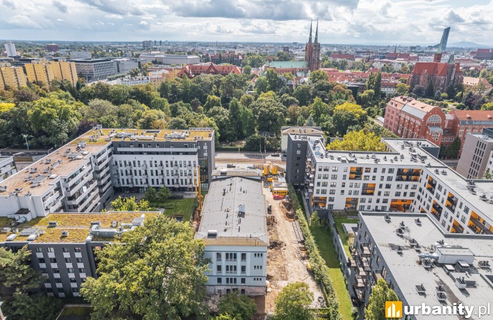 Sienkiewicza Residence we Wrocławiu- trwa realizacja inwestycji, fot.  Bouygues Immobilier Polska 
