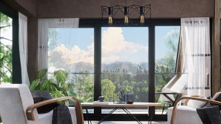 Tatrzańska Poronin, wizualizacja inwestycji, wiz. materiały inwestora