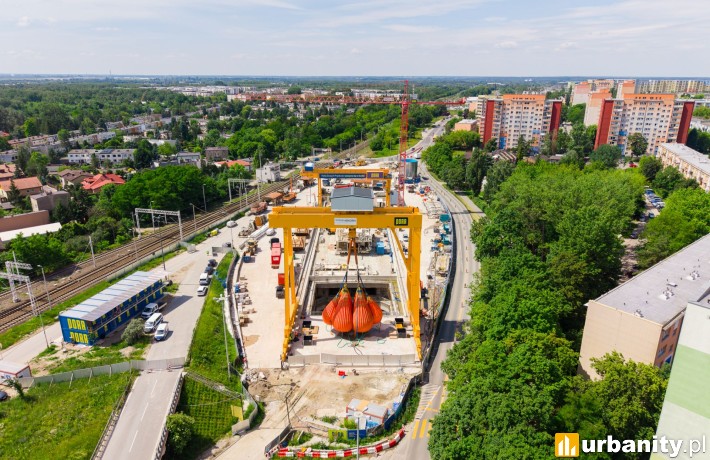 W Łodzi realizowane są przygotowania do drążenia najdłuższego tunelu kolejowego w Polsce