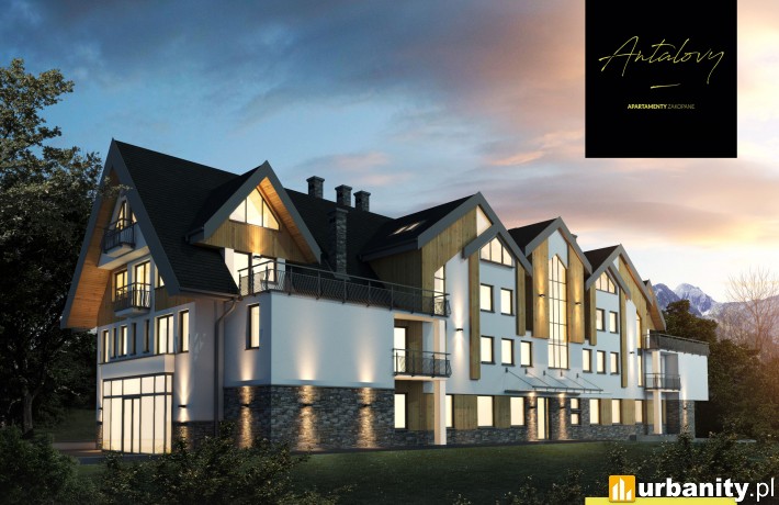 Antalovy Apartamenty Zakopane - wizualizacja
