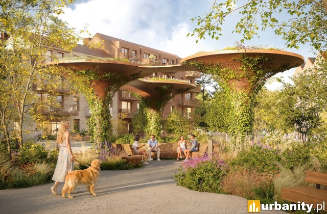 Projekt inwestycji Archipelag Łeba, wiz. materiały inwestora