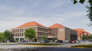 Basen na Wrzeszczu, wizualizacja obiektu, wiz. Międzynarodowe Targi Gdańskie