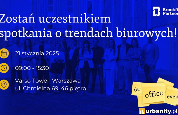 Biuro, które inspiruje i łączy ludzi, fot. Brookfield