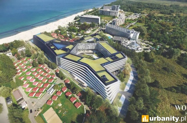 Hotel Woźniak Resort & Spa w Kołobrzegu, wiz. Arch-e Biuro Projektowe