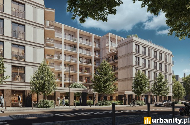 Konwiktorska Residence, projekt inwestycji, wiz. materiały dewelopera