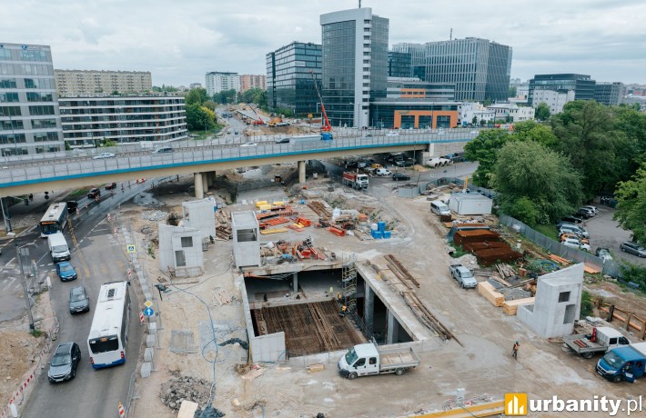 Krakowski Szybki Tramwaj - nowy etap inwestycji, fot. Soletanche Polska