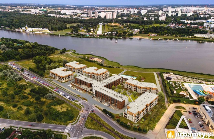 Malta View w Poznaniu, wizualizacja, wiz. materiały dewelopera