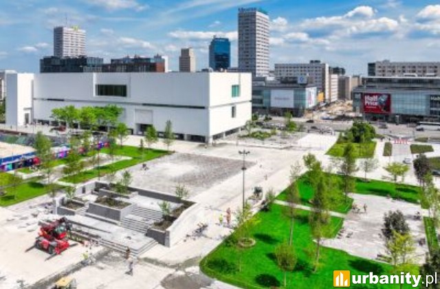 Nowy Plac Centralny, fot. Cezary Warś. um.warszawa.pl