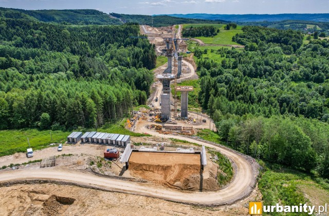 Budowa S19 Babica - Jawornik, fot. GDDKiA