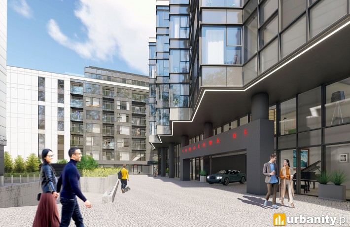 Projekt inwestycji Towarowa 45 w Poznaniu