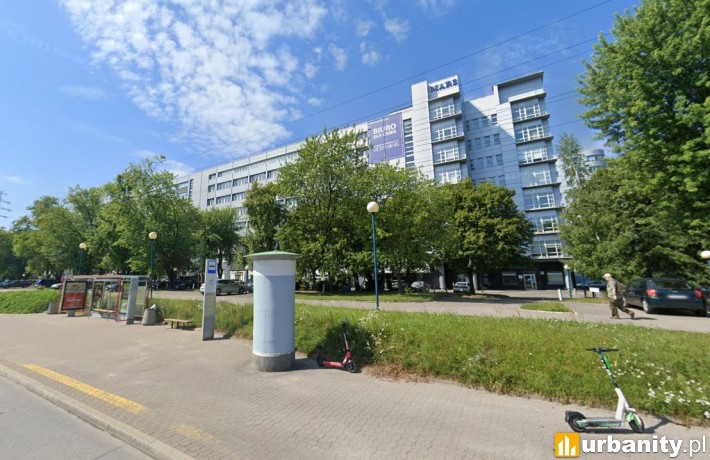 Biurowiec Mars przy Wołoskiej 7, fot. google street