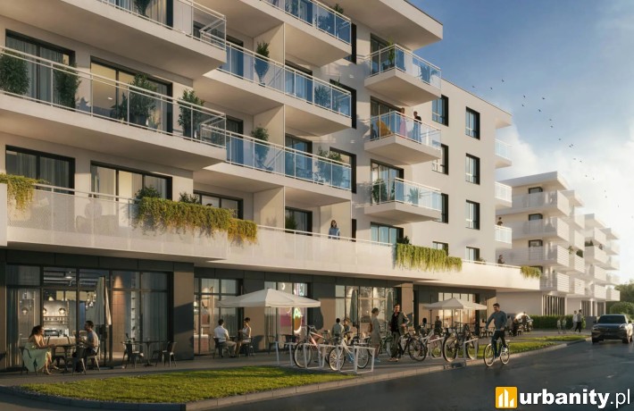 Żabiniec Vita w Krakowie, wizualizacja, wiz. Develia