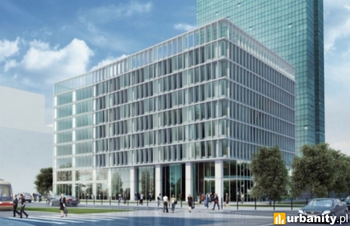 Biurowiec, który powstanie przy Intraco w Warszawie