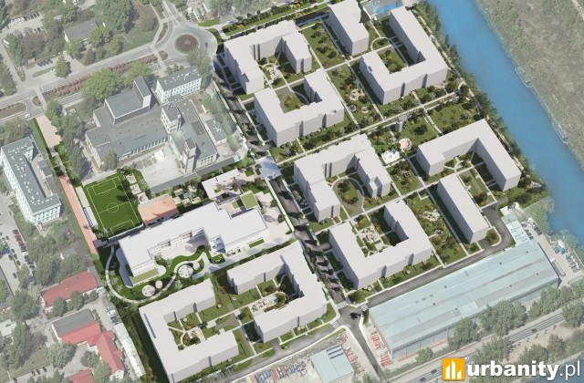 Nowy wniosek w trybie specustawy mieszkaniowej przy ul. Kupieckiej, wiz. materiały inwestora