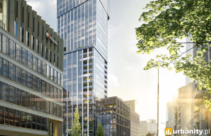 Koncepcja inwestycji Libert Residence na Woli, wiz. materiały inwestora