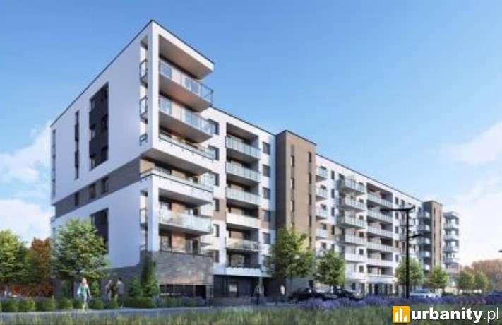 Modern City w Warszawie - wizualizacja