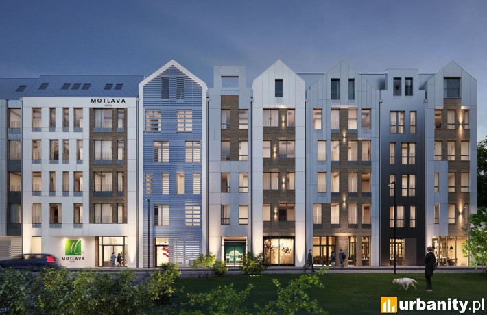 Motlava Hotel w Gdańsku, wiz. materiały inwestora