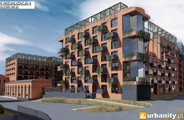 Ogrody Stolarowa w Łodzi, wizualizacja, fot. materiały prasowe