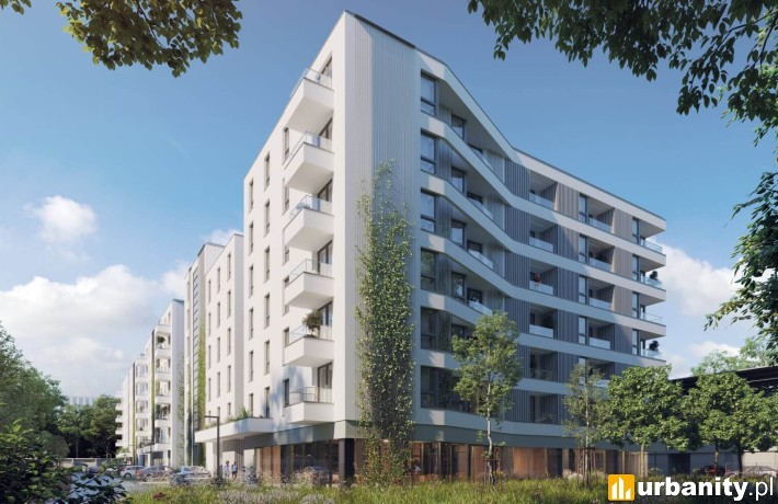 Osiedle Imbramowskie w Krakowie, wizualizacja, wiz. materiały dewelopera