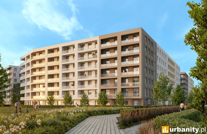 Koncepcja inwestycji przy paprotnej we Wrocławiu, wiz. AP Szczepaniak