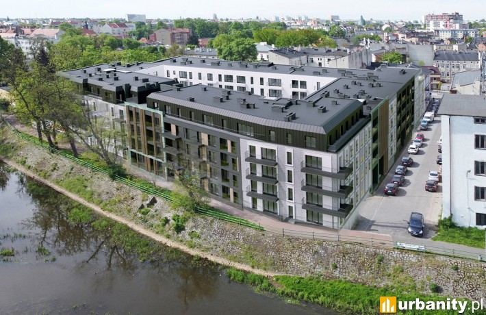 Wizualizacja inwestycji RiverSide w Kaliszu