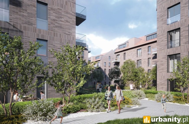 Riverview II w Gdańsku, koncepcja nowego osiedla, wiz. materiały inwestora