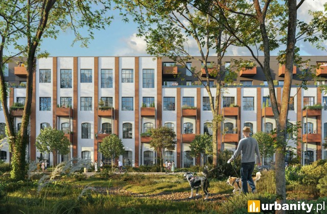 WIMA Widzewska Manufaktura w Łodzi, wizualizacja, wiz. materiały dewelopera