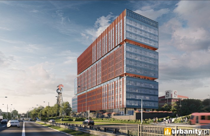 Biurowiec Craft w Katowicach - wizualizacja