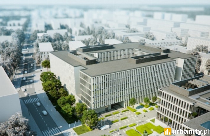 Projekt biurowca firmy Jems Architekci