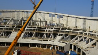 Postępuje budowa hali widowiskowo-sportowej w Gliwicach