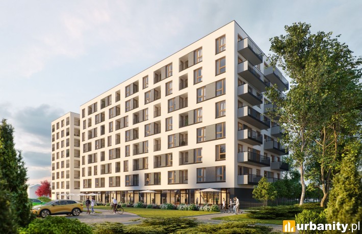 Projekt inwestycji przy Jagiellońskiej na Pradze Północ, wiz. materiały dewelopera