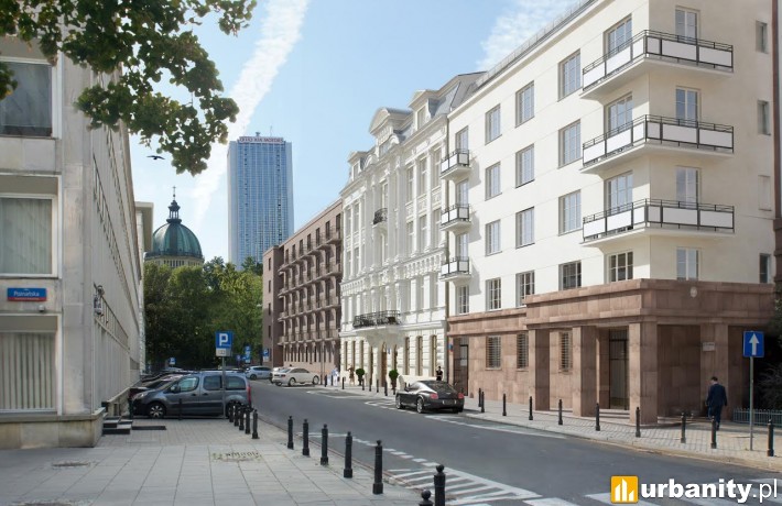 Projekt rewitalizacji kamienicy przy ulicy Św. Barbary 4 w Warszawie