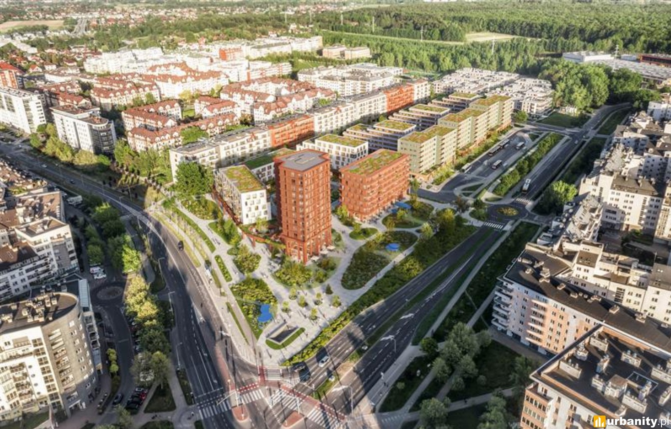 Wniosek o lokalizację dużej inwestycji na Kabatach. Otwarte osiedle, plac miejski i 145 miejsc P&R w planie