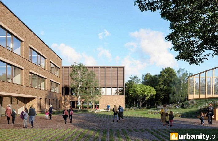 Projekt szkoły podstawowej w Miasteczku Wilanów
