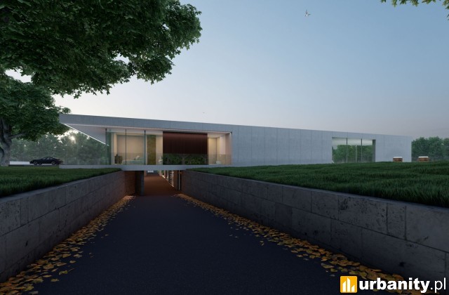 Powstaje niezwykła rezydencja zawieszona nad wodą, wiz. Mobius Architekci