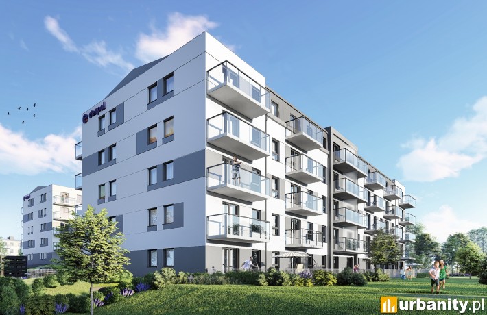 Osiedle Pastelowe w gdańsku - wizualizacja