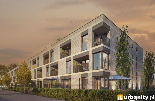 Projekt inwestycji Piniova na Mokotowie, wiz. materiały dewelopera