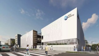 Projekt Placu Wiślanego na Mokotowie, wiz. materiały inwestora