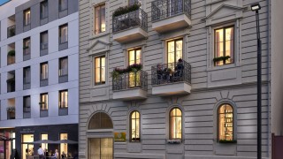 Rezydencja Śródmiejska w Łodzi, projekt inwestycji, wiz. materiały dewelopera