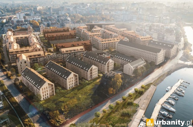 Riverview II w Gdańsku, koncepcja nowego osiedla, wiz. materiały inwestora