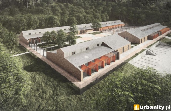 Projekt nowego schroniska w Wałbrzychu, fot. Urząd Miejski Wałbrzych