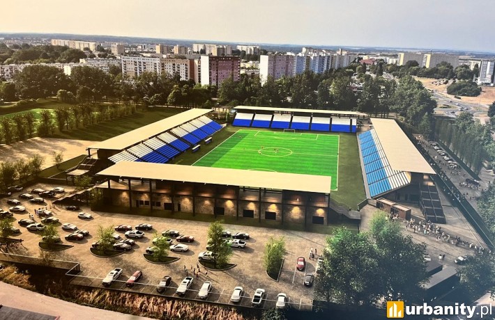 Koncepcja nowego stadionu w Koszalinie, wiz. materiały Urzędu Miejskiego w Koszalinie