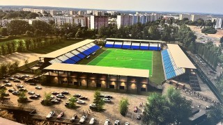 Koncepcja nowego stadionu w Koszalinie, wiz. materiały Urzędu Miejskiego w Koszalinie