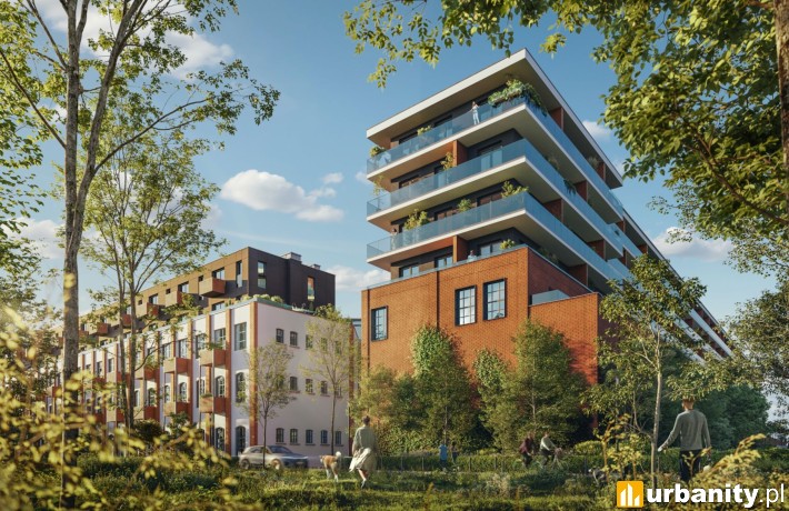 WIMA Widzewska Manufaktura w Łodzi, wizualizacja, wiz. materiały dewelopera