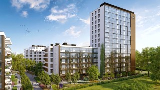 Ostatni etap przekształcenia opuszczonej budowy w Warszawie. Powstanie szklana wieża mieszkalna na blisko 300 mieszkań