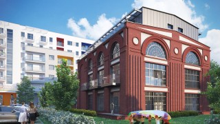 Nowy etap industrialnej inwestycji przy Wólczańskiej. Trwa przebudowa starej elektrowni