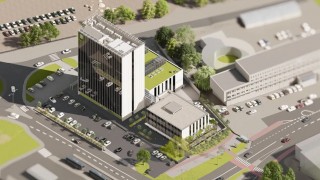 Nowy biurowiec kompleksu Business Center K1 w Rybniku - wizualizacja