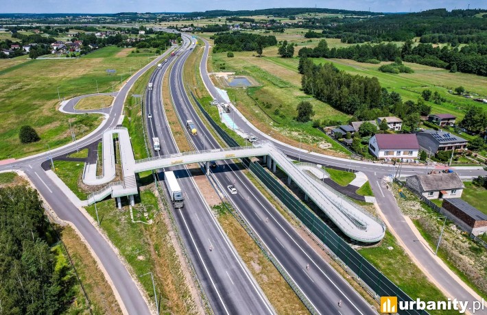 Nowy odcinek drogi ekspresowej S1 już gotowy, fot. Budimex
