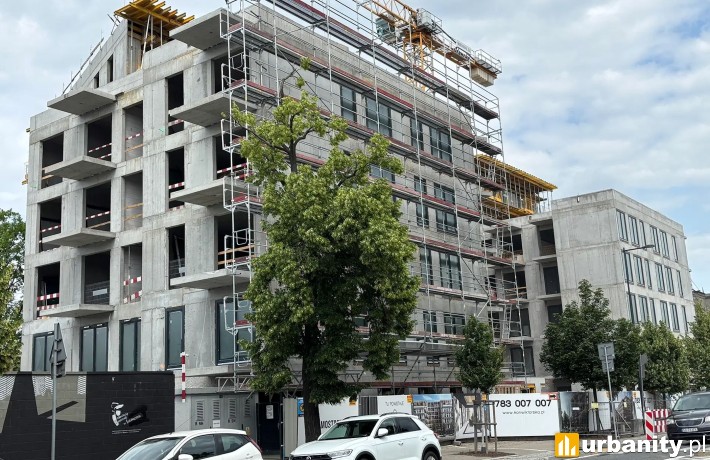 Konwiktorska Residence, zawieszenie wiechy, fot. Mostostal S.A.