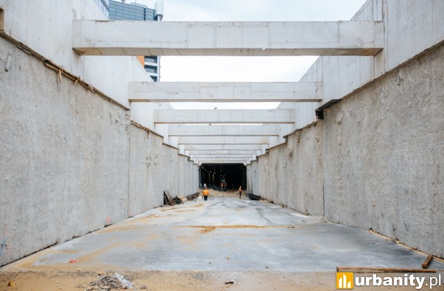 Krakowski Szybki Tramwaj - nowy etap inwestycji, fot. Soletanche Polska